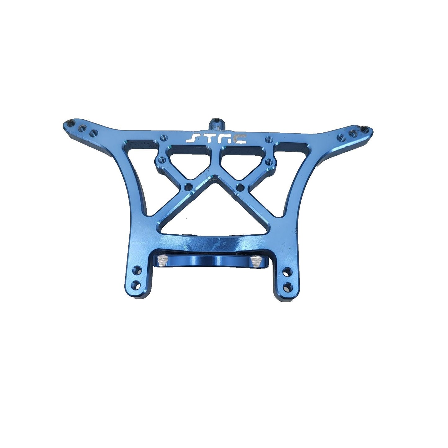 STRC blue aluminum rear shock tower for Traxxas 2WD Slash, stampede, rustler