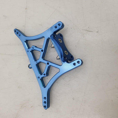 STRC blue aluminum rear shock tower for Traxxas 2WD Slash, stampede, rustler
