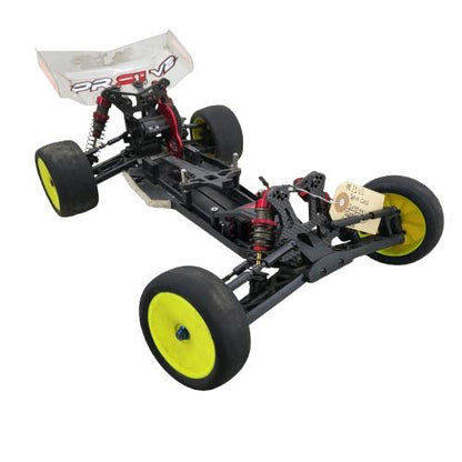 PR S1 V2 Buggy 1/10 2WD roller, carbon fiber towers, trans damaged