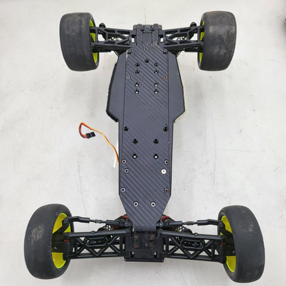PR S1 V2 Buggy 1/10 2WD roller, carbon fiber towers, trans damaged