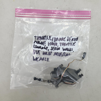 Team Associated RC10 GT throttle/brake servo- Tested & working but weak neutral
