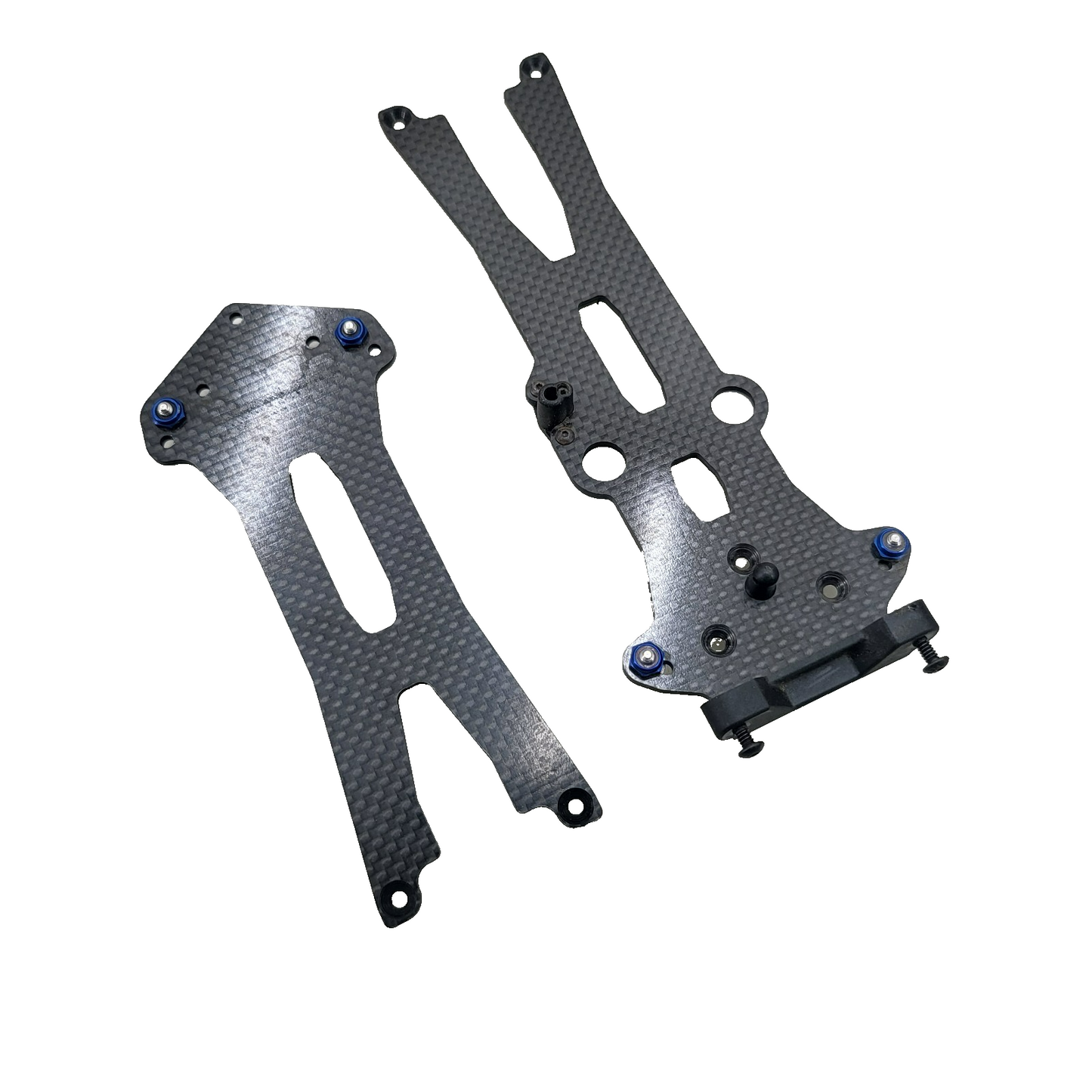 Team Associated RC10 B44 Factory team carbon fiber chassis plates/ upper decks