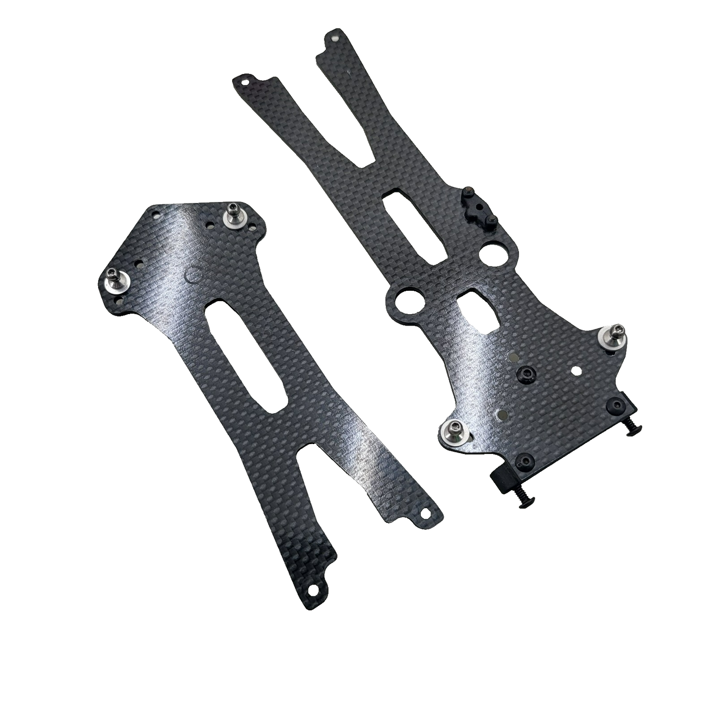Team Associated RC10 B44 Factory team carbon fiber chassis plates/ upper decks