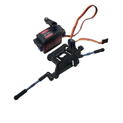 Team Associated RC10 B44 Factory team servo w/ steering bellcranks, mount, links