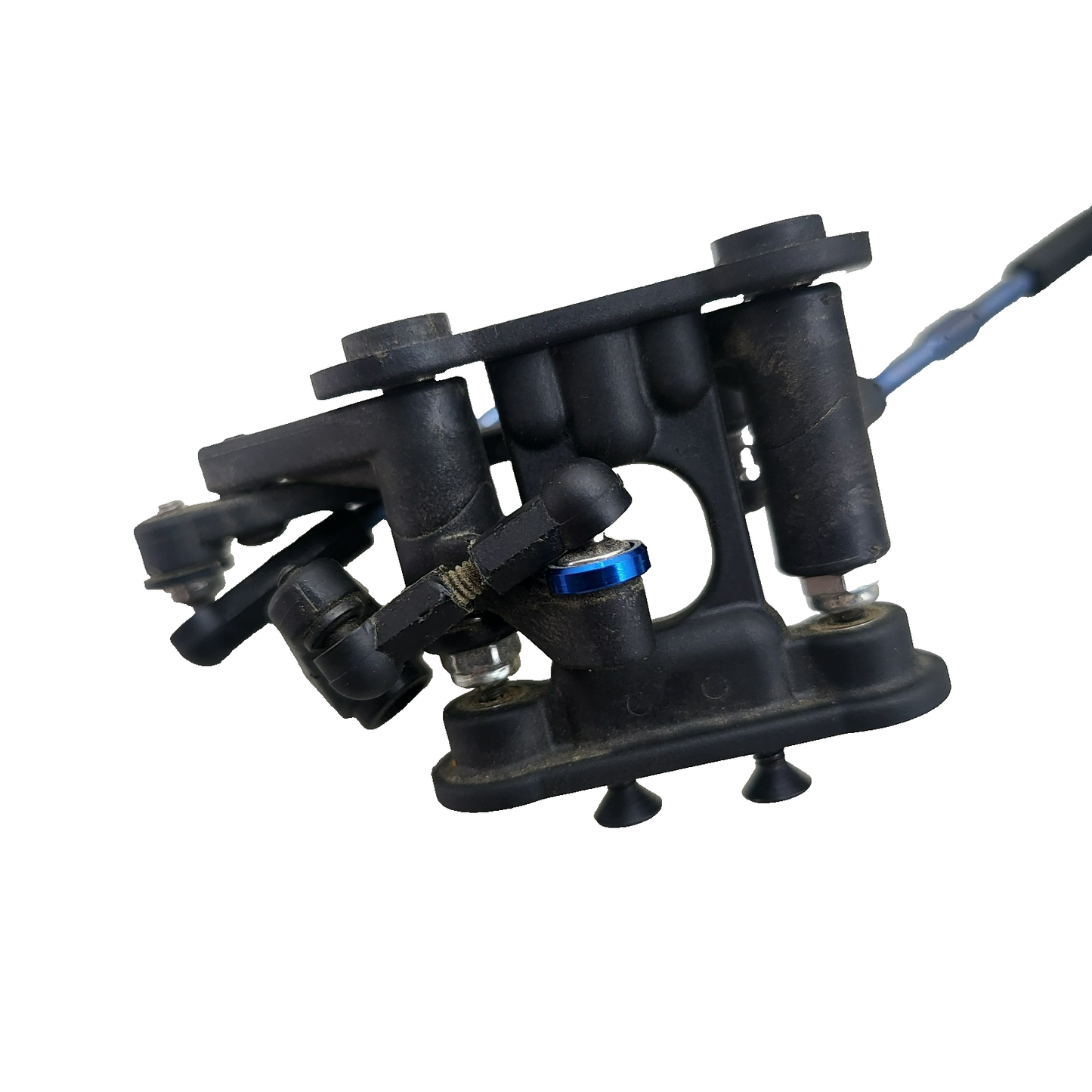 Team Associated RC10 B44 Factory team servo w/ steering bellcranks, mount, links