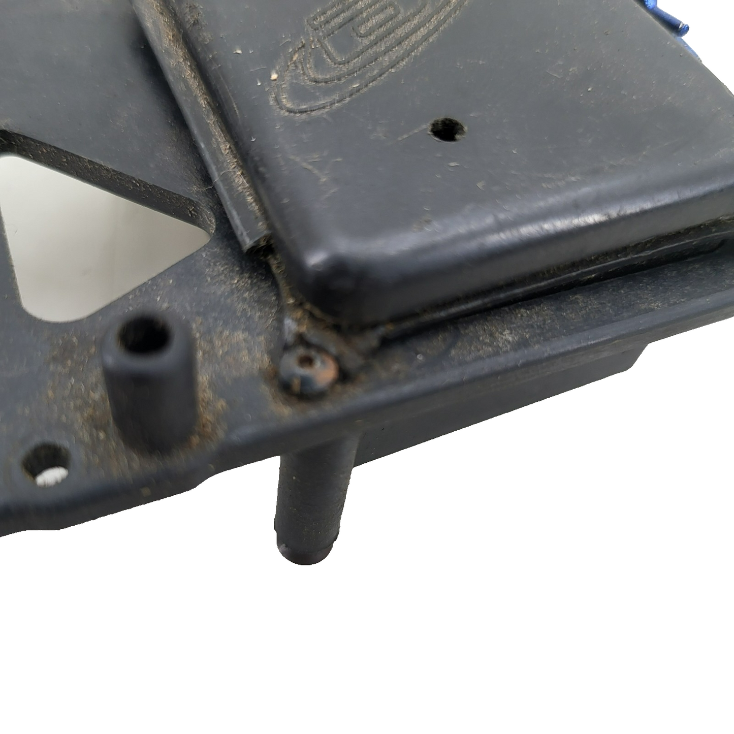 Team Associated Nitro TC3 upper deck, receiver box, some damage
