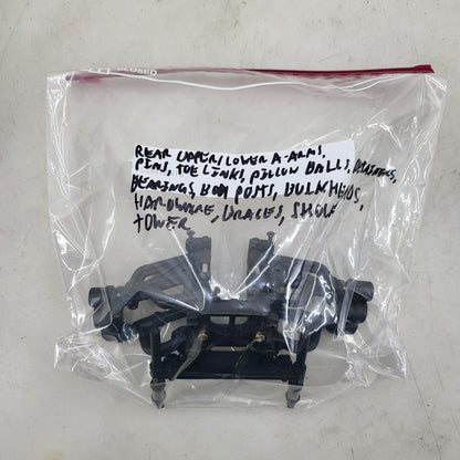 Kyosho 1/10th scale SuperTen rear upper & lower a-arms, links, body posts, pins+