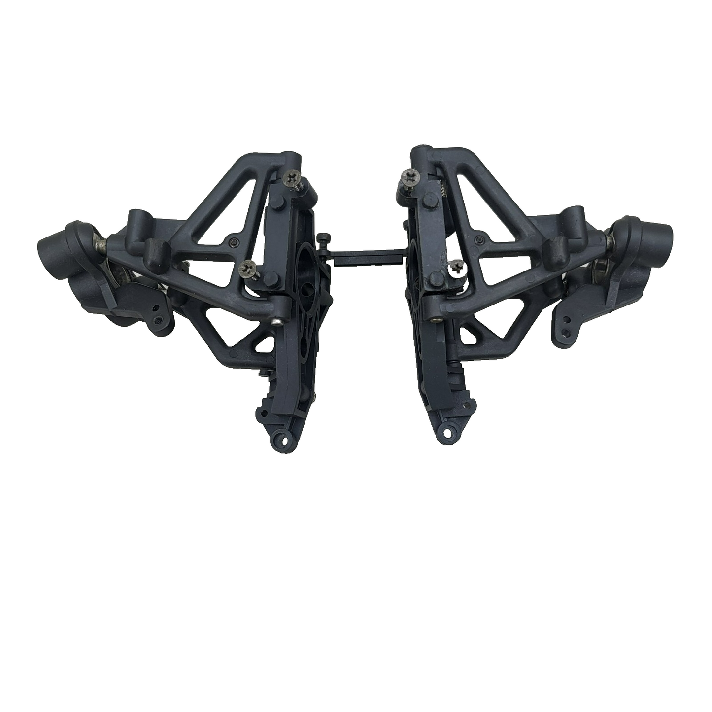 Kyosho 1/10th scale SuperTen upper & lower a-arms, bulkheads, knuckles, hardware