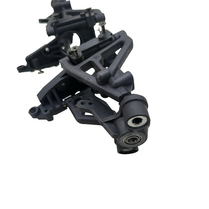 Kyosho 1/10th scale SuperTen upper & lower a-arms, bulkheads, knuckles, hardware