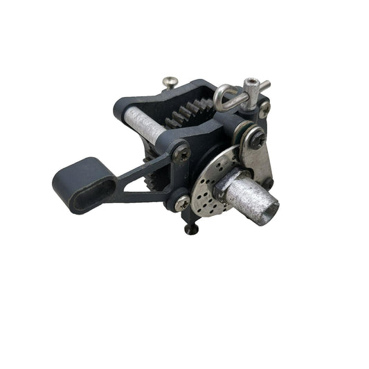 Kyosho SuperTen center spool with spur, mounts, brakes, out-put cups, hardware