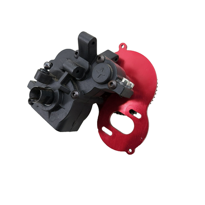 PR Racing S1 V2 transmission/ gear box with aluminum plate-internal damage