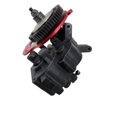 PR Racing S1 V2 transmission/ gear box with aluminum plate-internal damage