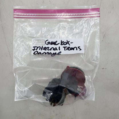 PR Racing S1 V2 transmission/ gear box with aluminum plate-internal damage