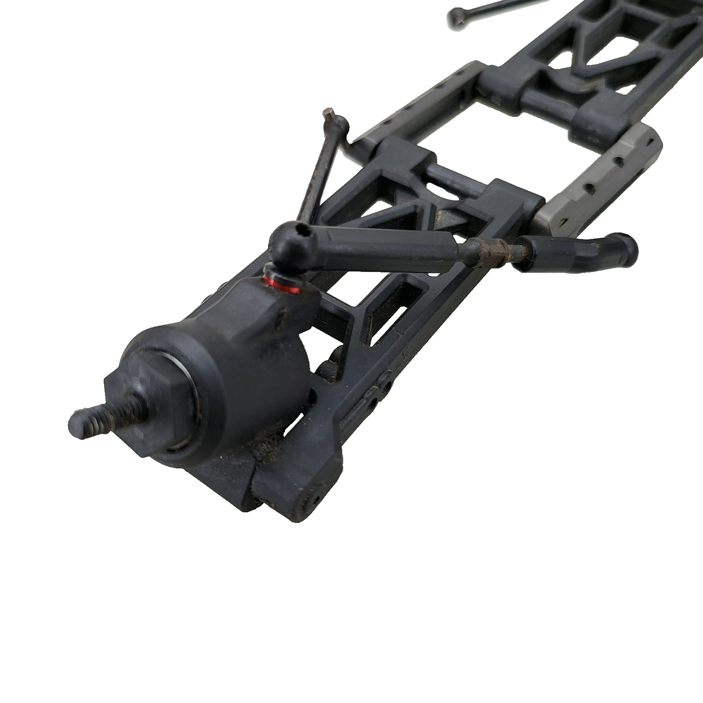 PR Racing S1 V2 front a-arms, links, axles, hubs, hexes, toe blocks, hinge pins