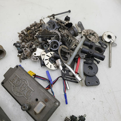 Hobao Hyper 7 parts lot mix, shock, receiver box, manifold, hardware, etc