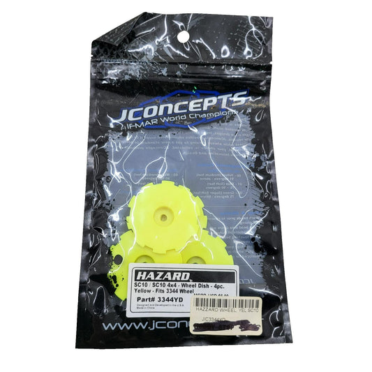 JConcepts SC10 4X4 Hazard Wheel discs #3344YD