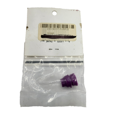 Racers Edge RC CVD boot, purple. 1 pair #3100P NOS- cracking