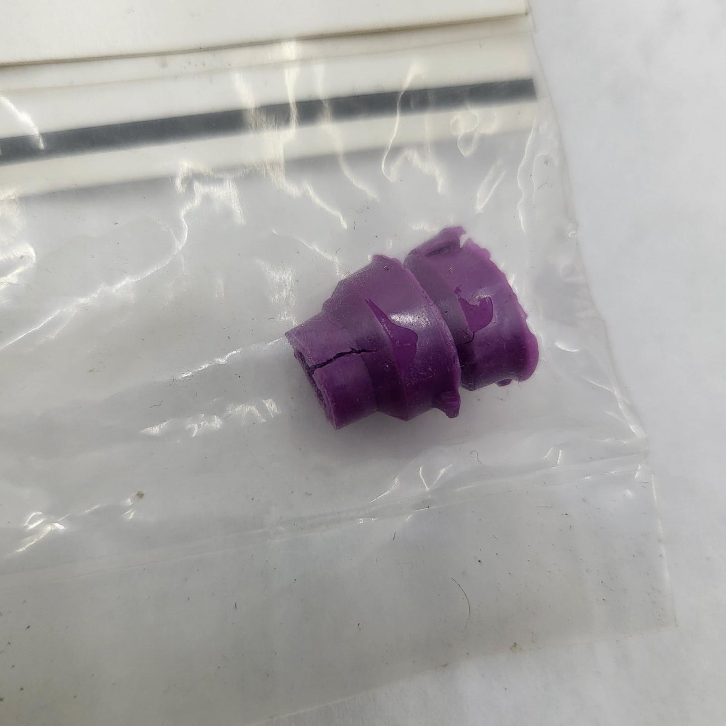 Racers Edge RC CVD boot, purple. 1 pair #3100P NOS- cracking