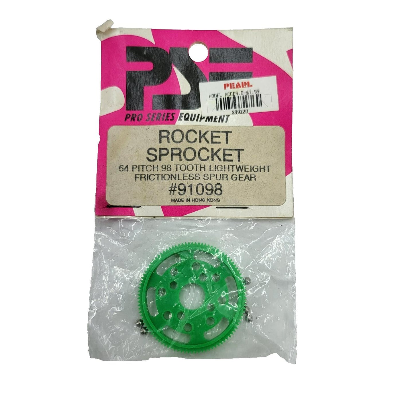 Parma PSE Rocket Sprocket 64 pitch 98 tooth frictionless spur gear #91098