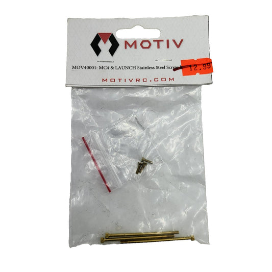 Motiv Stainless steel screw kit for Motiv MC4 & Launch motors #MOV40001