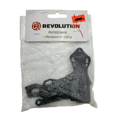 Revolution front/rear suspension arm set of 4 1/12 scale 2WD Forge #RVOSS224000