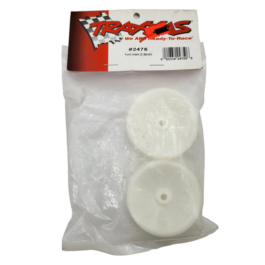 Traxxas White front dish wheels 2.2" Bandit #2475