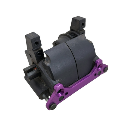 HPI Racing Sprint 2 rear diff with case, hinge pins, purple toe block