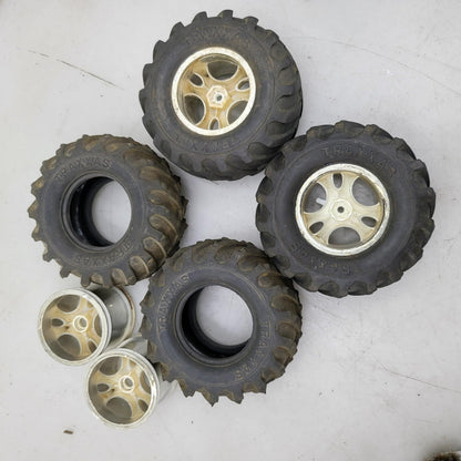 Traxxas Monster truck/ buggy tires 12mm hexes 1/10th scale