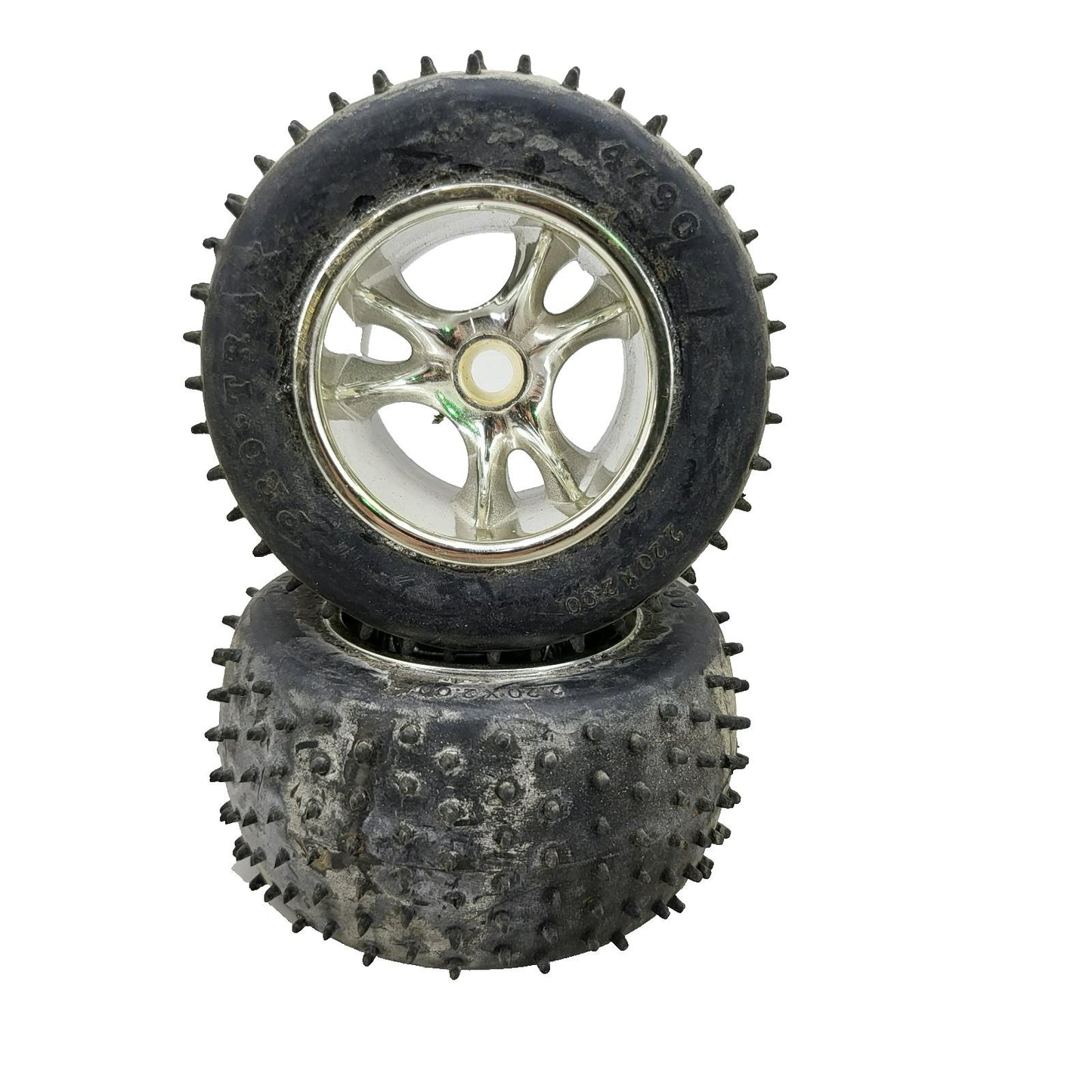Traxxas Pro-Trax spiked 2.2 spft 12mm hex, #4790 set of 2