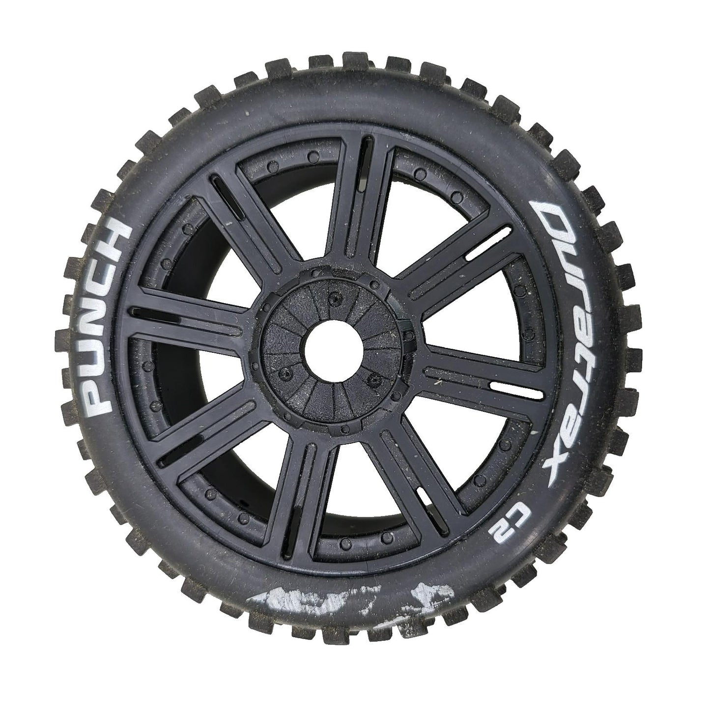 Duratrax C2 punch 1/10th scale, only one wheel. #3600
