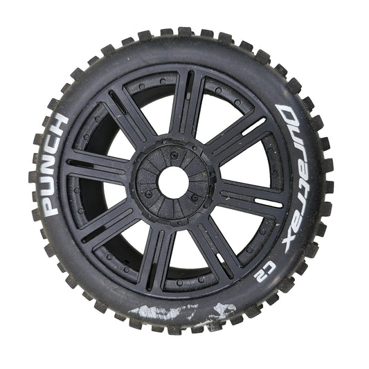 Duratrax C2 punch 1/10th scale, only one wheel. #3600