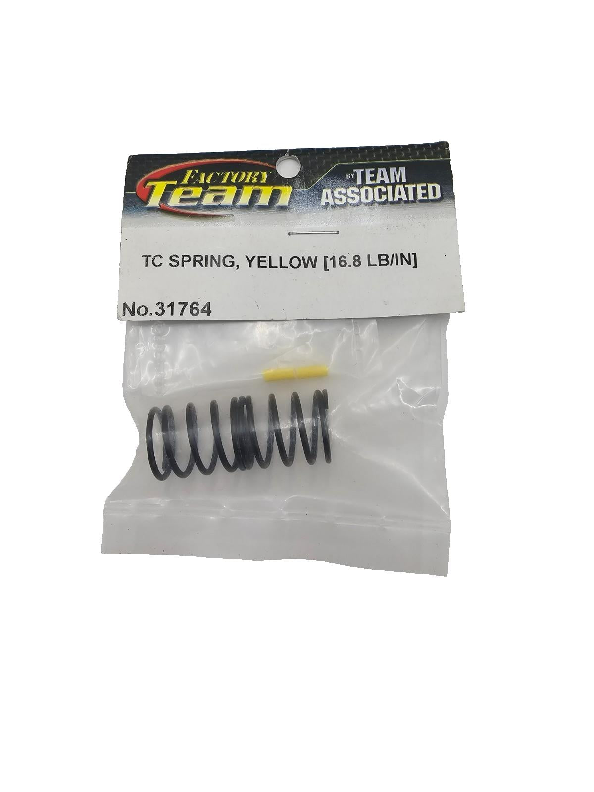 Team Associated TC Spring, yellow 16.6 LB/IN #31764