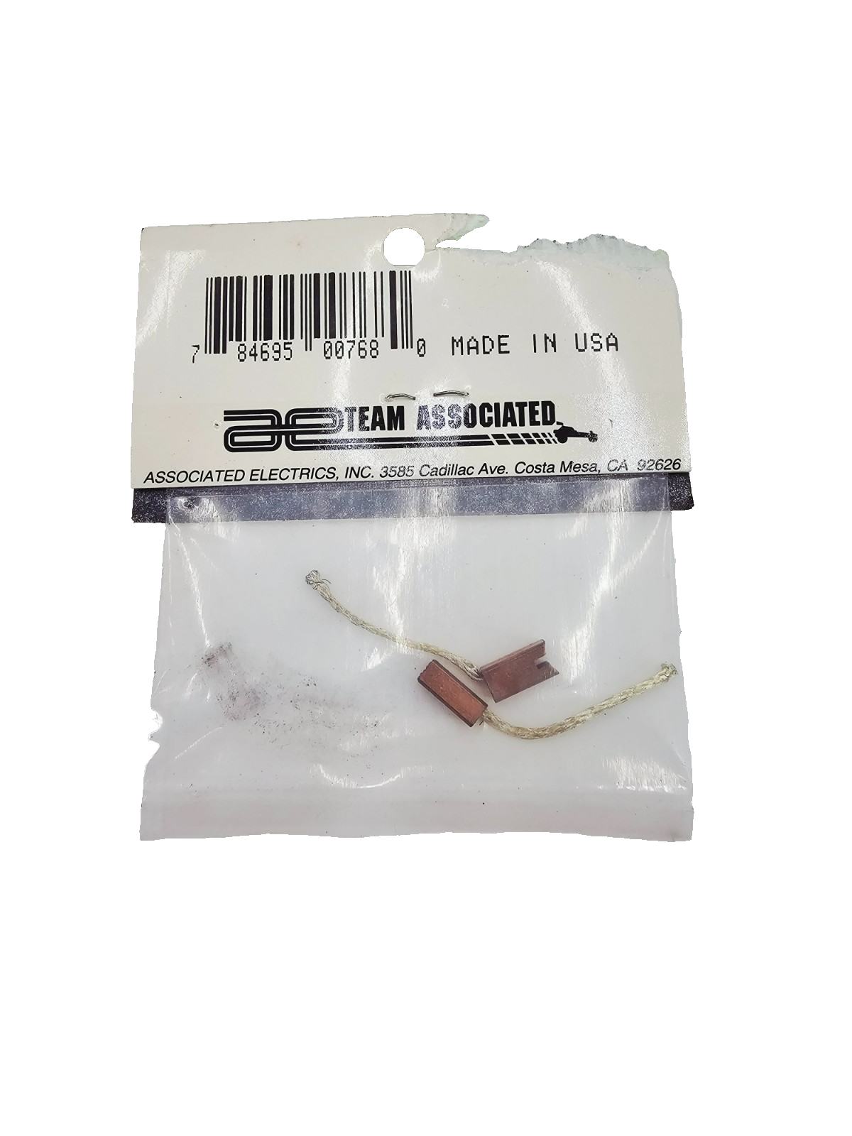 Reedy Serrated brushes vertical slot for laydown stock motor vintage NOS #768