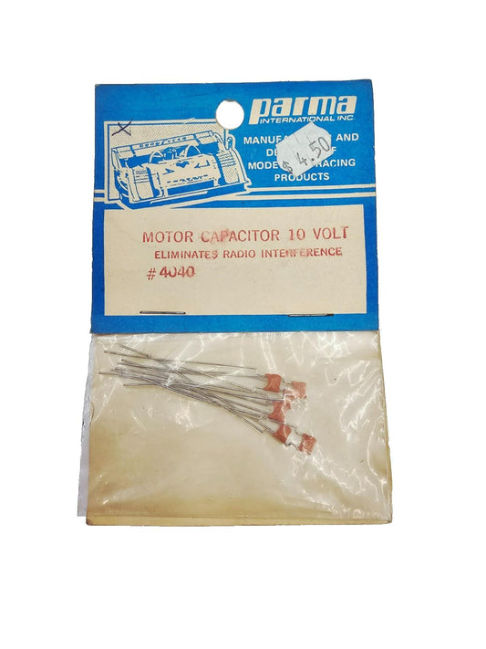 Parma RC brushed motor capacitor 10 volt #4040 Vintage NOS