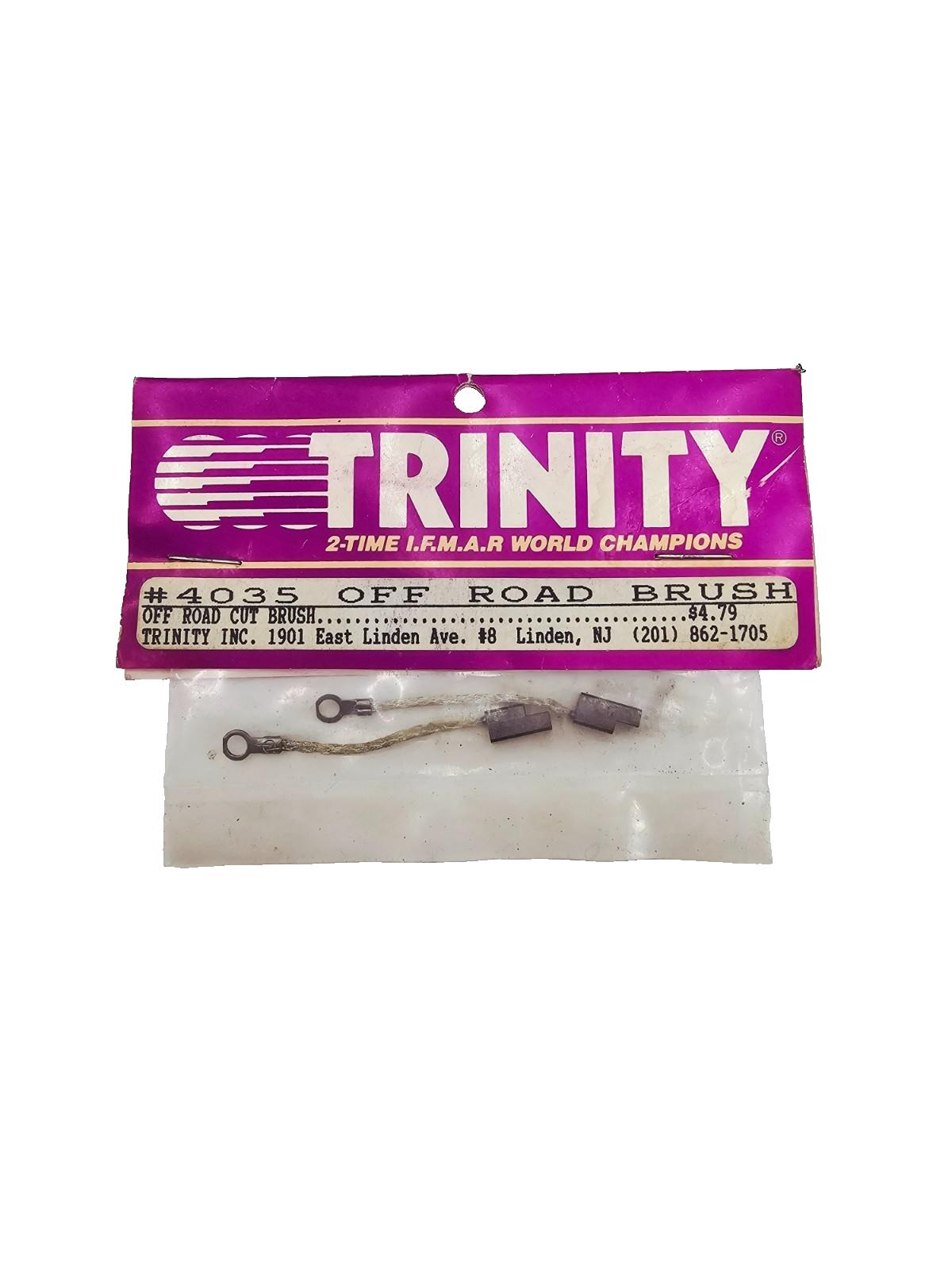Trinity off road brushes for dirt racings, Vintage NOS #4035