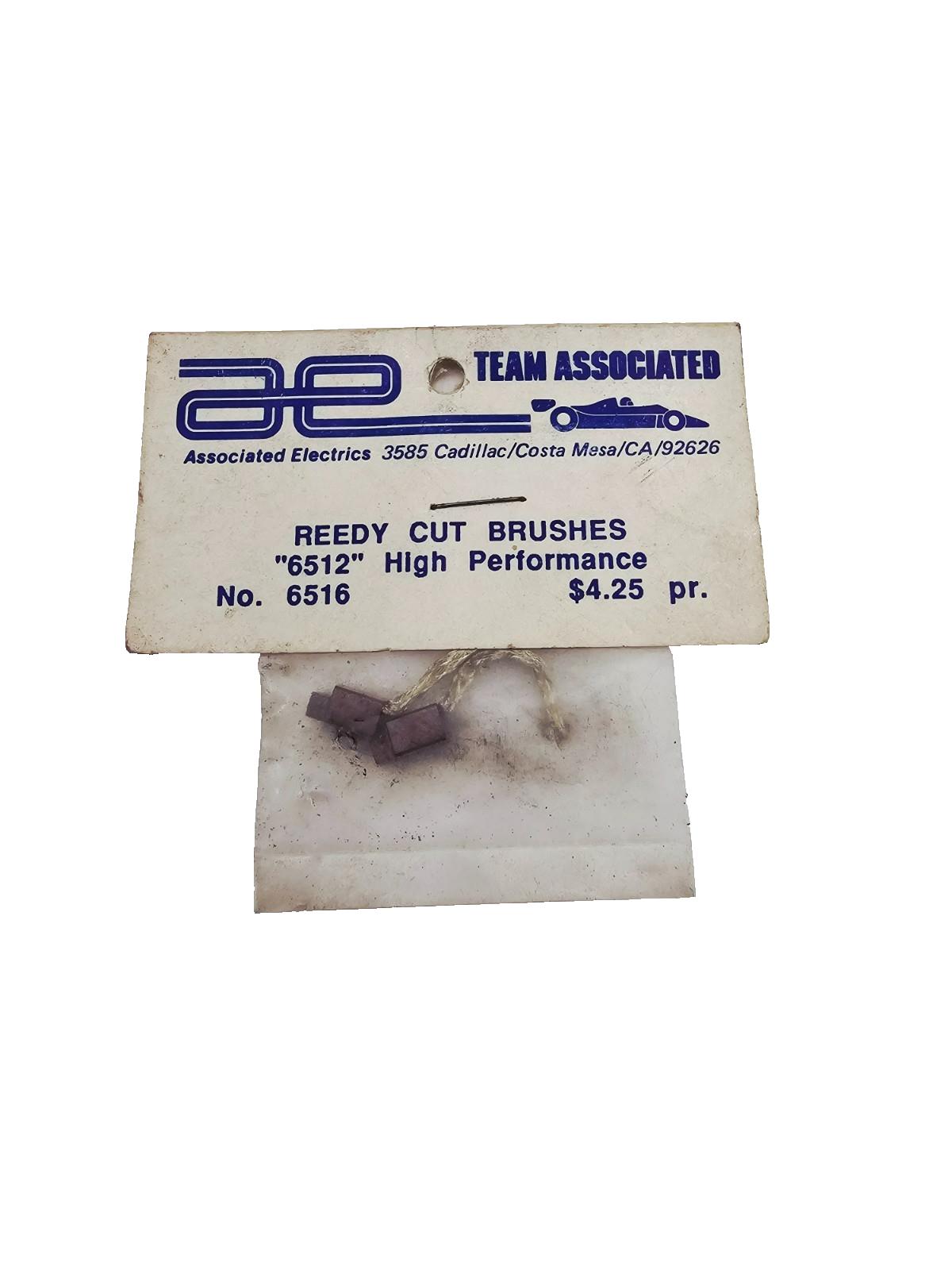 Team Associated REEDY cut brushes '6512" high performance NOS vintage