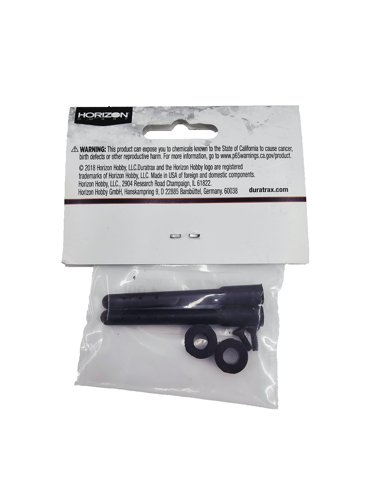 Duratrax DTXC2616 2.5" Nylon body post black (2)