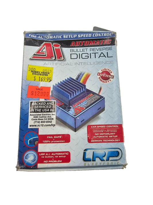 LRP A.I. Automatic bullet reverse digital speed controller