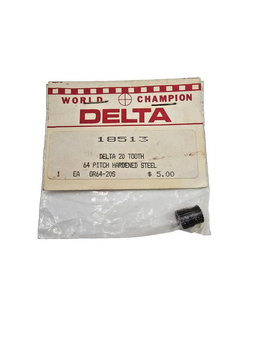 World Champion Delta 20 tooth 64 pitch hardened steel gear #18513