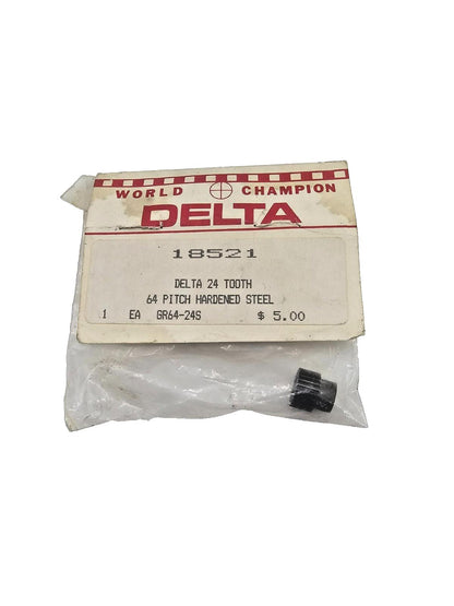 World Champion Delta 24 tooth 64 pitch hardened steel gear #18521