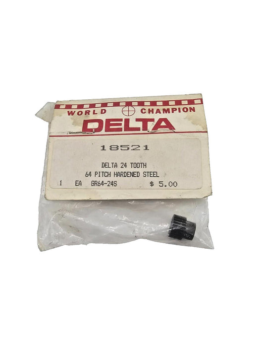 World Champion Delta 24 tooth 64 pitch hardened steel gear #18521
