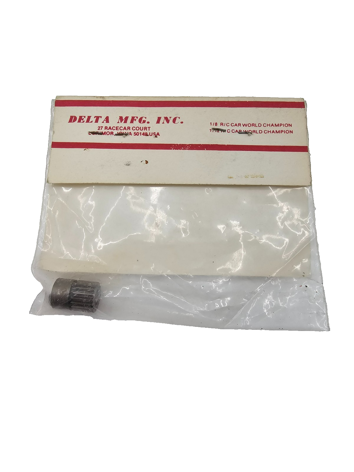 World Champion Delta 18 tooth 64 pitch hardened steel gear #18555