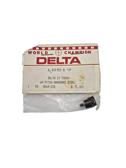 World Champion Delta 23 tooth 64 pitch hardened steel gear #18519