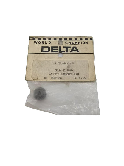 World Champion Delta 33 tooth 64 pitch hardened aluminum gear #12461