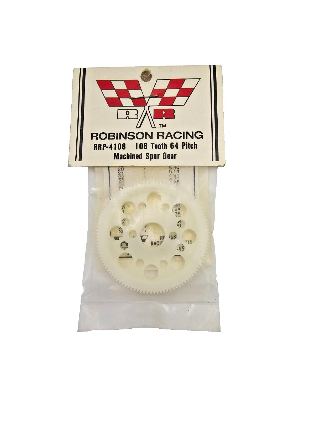 Robinson Racing 108 tooth 64 pitch machined spur gear #4108
