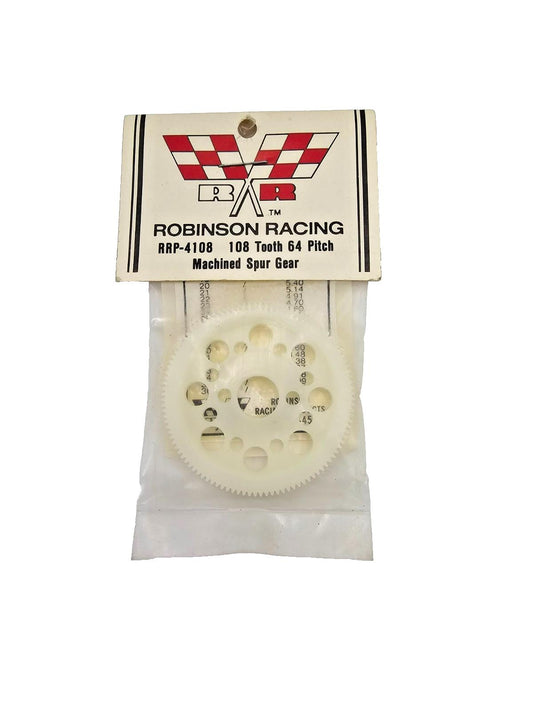 Robinson Racing 108 tooth 64 pitch machined spur gear #4108