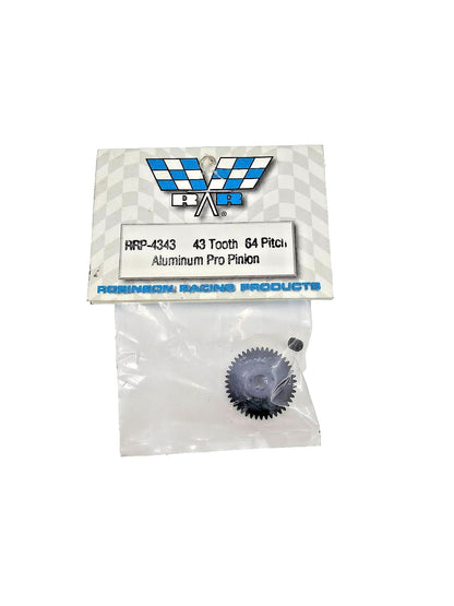Robinson Racing 43 tooth 64 pitch aluminum pro pinion #4343