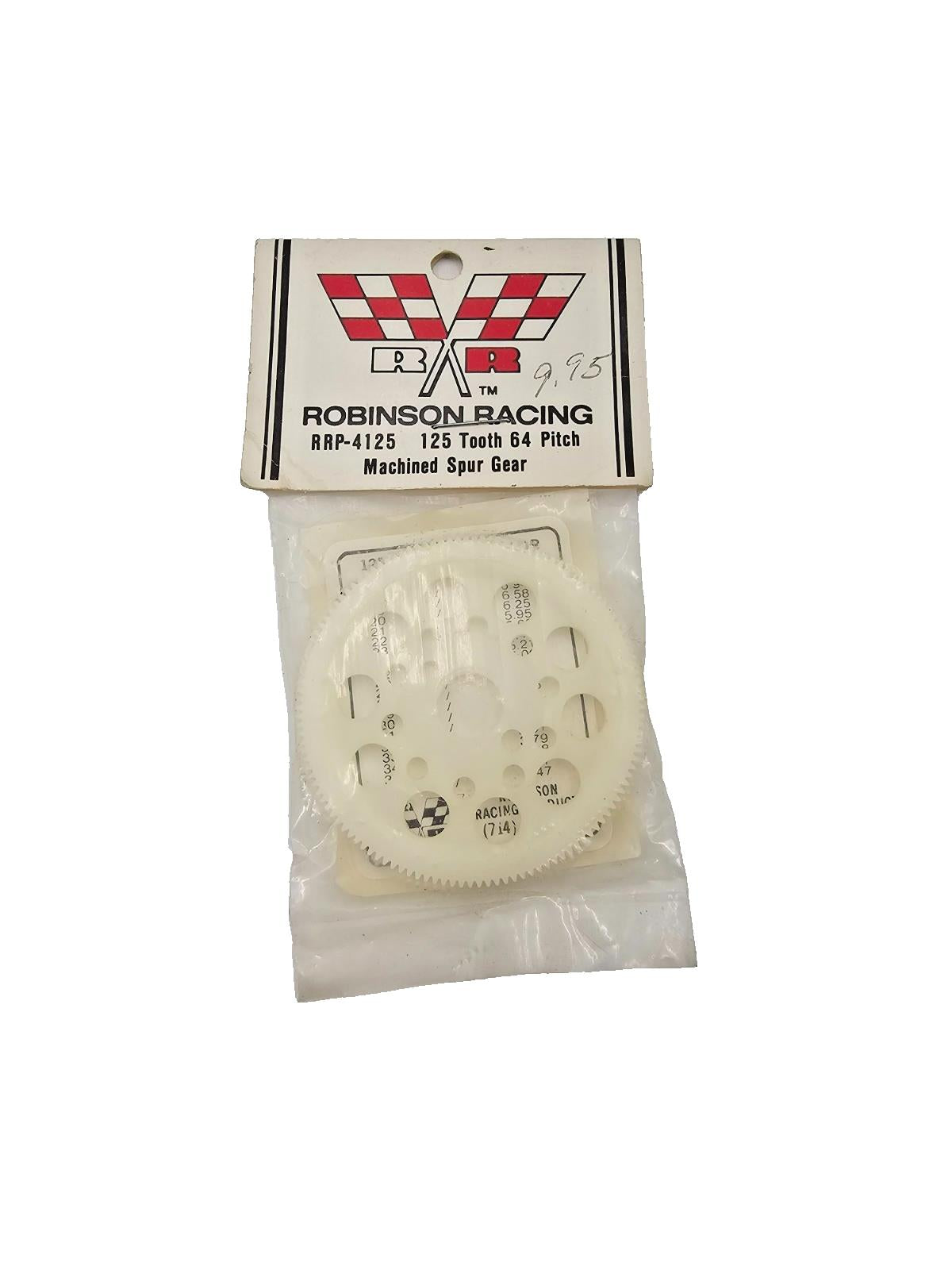 Robinson Racing 125 tooth 64 pitch machined spur gear for JRX2 #4125