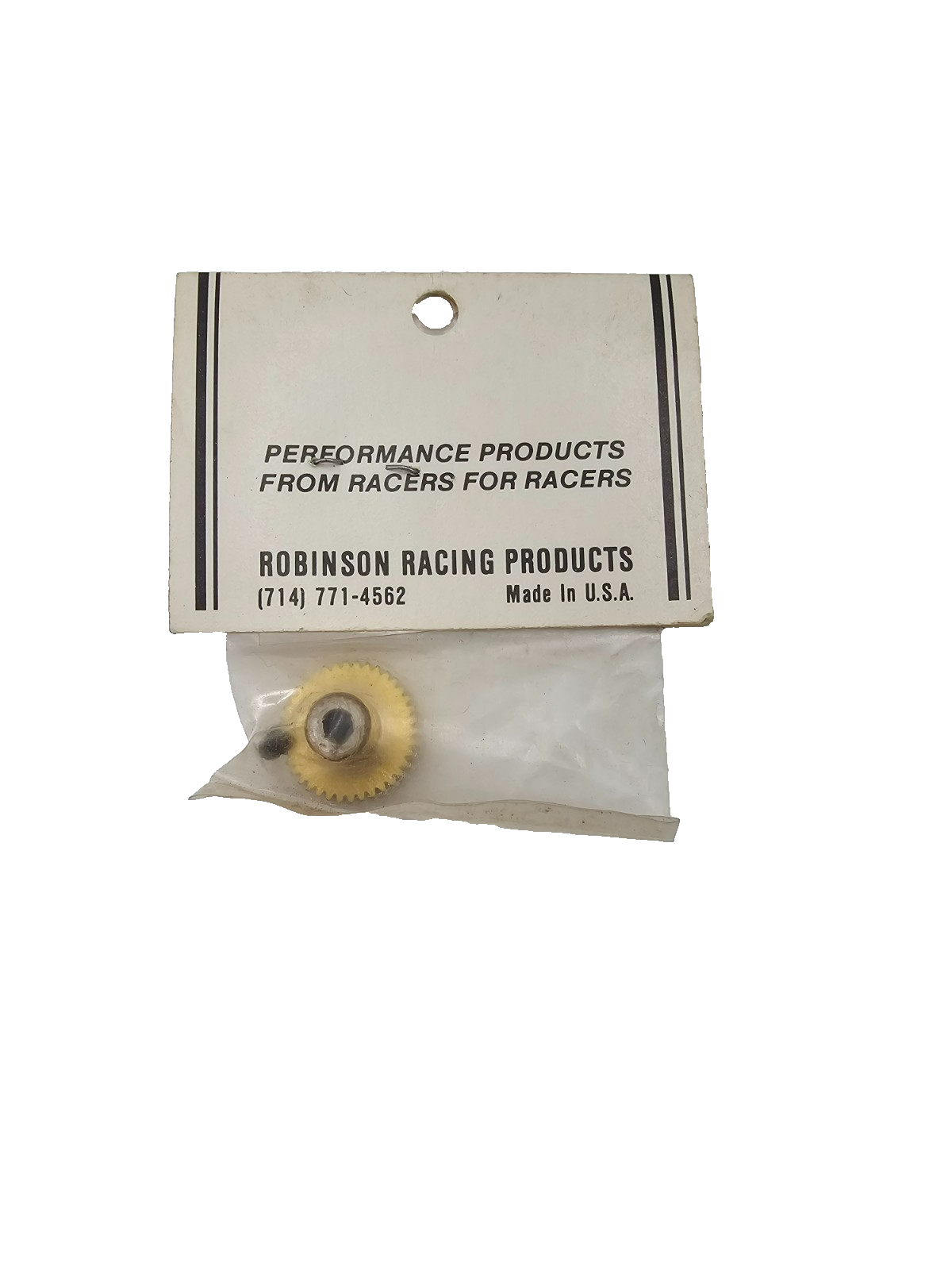 Robinson Racing 38 tooth 64 pitch stainless steel pinion gear #4038
