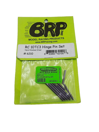 BRP Racing Team associated RC10 TC3 Hard polished steel hinge pins #6210 vintage